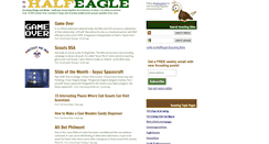 Desktop Screenshot of halfeagle.com